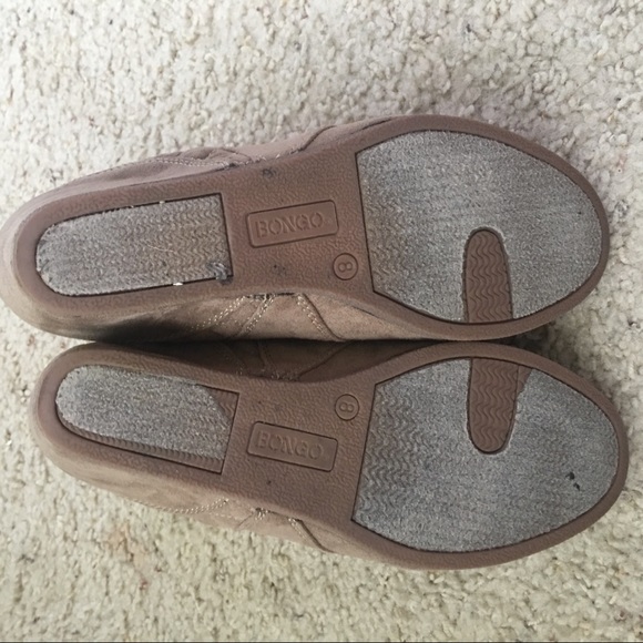 BONGO Tan Wedge Boots In Size 8 - Picture 5 of 6
